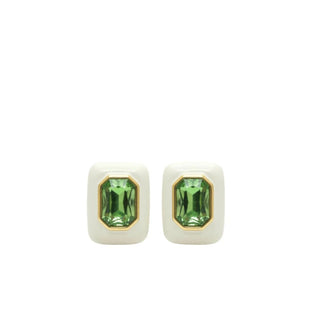 Palm Beach Earrings, Green