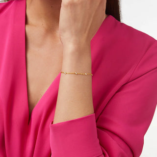 Celeste Delicate Bracelet-Cubic Zirconia-OS