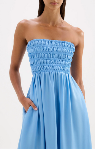 Zuri Tencel Maxi Dress, Horizon