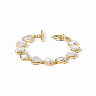 Kaleidoscope Tennis Bracelet-Iridescent Clear Crystal-OS