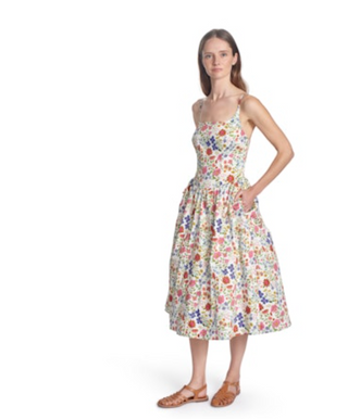 Valentina Dress in Vanilla