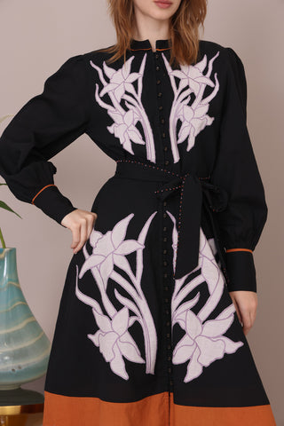 Lafayette Maxi Dress in Black