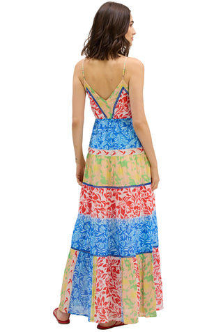 Liam Maxi Dress, Mixed Print