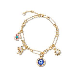 Orchid Clover Charm