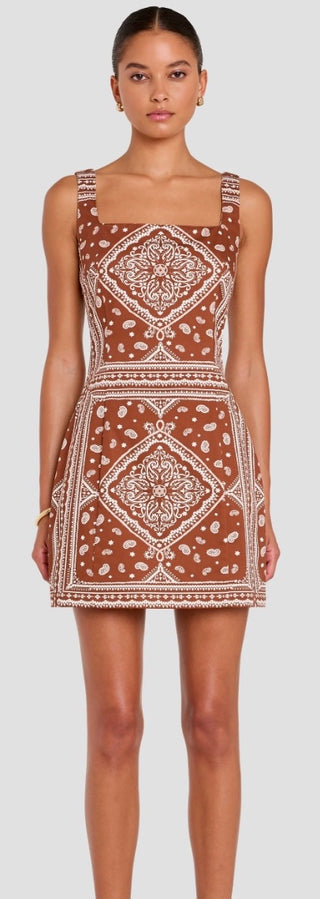 Augustine Dress in Montana Print