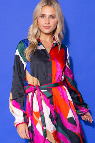 Bronte Dress, Solar Vines