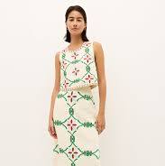 Chandler Skirt in Trellis