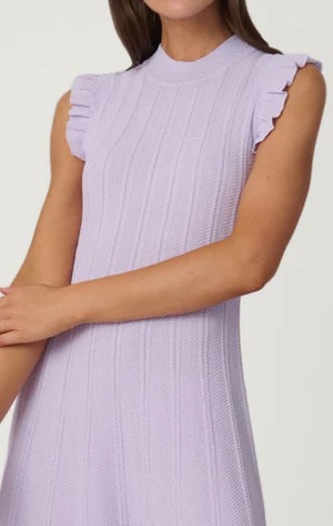 Tucker Dress, Lilac, Lilac