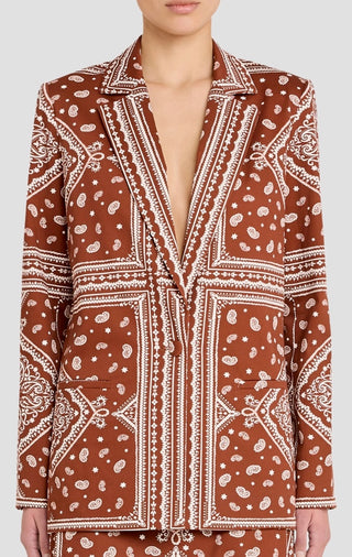 Grady Blazer in Montana Print