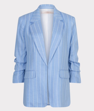 Blazer Linen Stripe, Blue