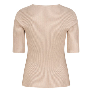 Rib Sweater, Sand