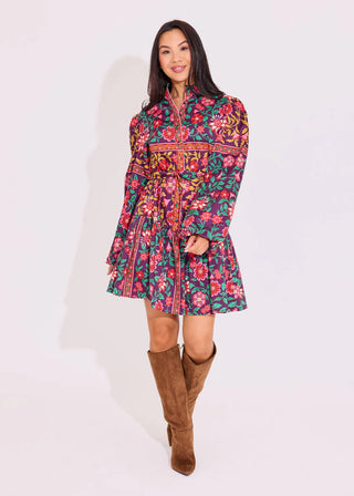 Adele Dress, Medieval Floral
