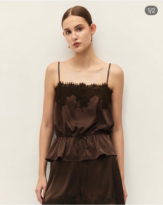 Diora Top , Mocha