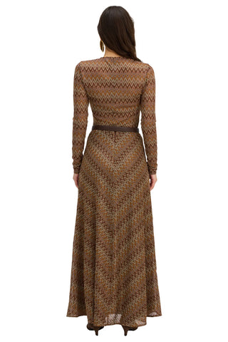 Olive Skirt, Chestnut Multi