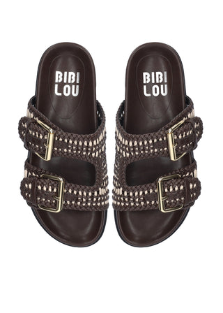 Dahlia Sandal, Dark Brown