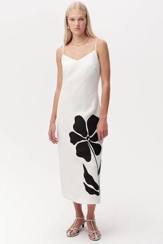 Cannon Dress, White