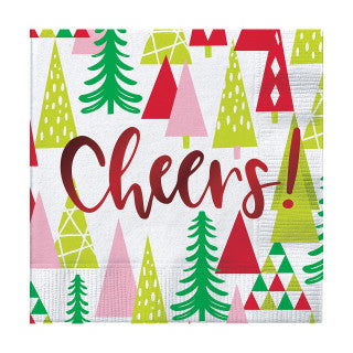 CHEERS W/ TREES Napkins