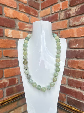 Green Beaded Necklace