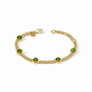 Dolce Delicate Bracelet-Iridescent Palmetto Green-OS