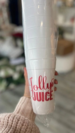 Styrofoam Cup-Red Jolly Juice