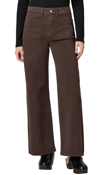 Anessa 31" W/ Front Yoke + Stitch Through Pockets - Rich Chocolate, Rich Chocolate