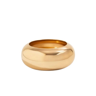 Domed Bangle, Gold