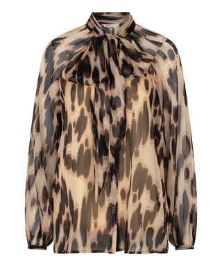 Blouse Scarf Soft Embrace Print , Soft Embrace Print