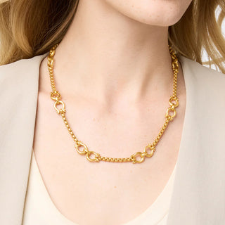 Saratoga Demi Link Necklace-Gold-OS