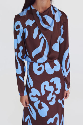 Greta Blouse, Nory Moca