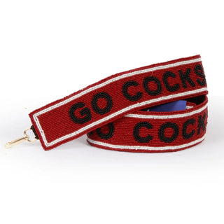 Beaded Purse Straps - South Carolina Gamecocks