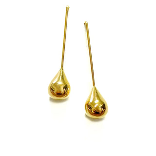 Ouiser Handmade Dangle Earrings, Gold