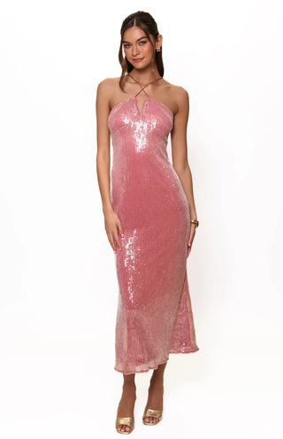 Zennia Maxi Dress, Rosewater