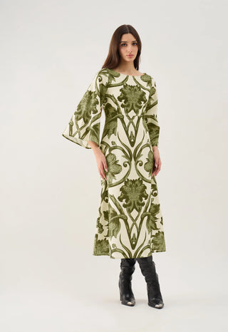 Camelia Dress, Rosemore Olive