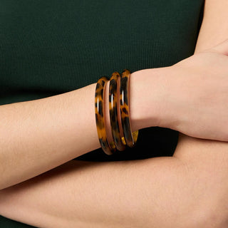 Madison Statement Bangle - Tortoiseshell BG311GATS-M