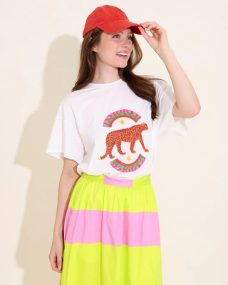 River Tee in Leopard