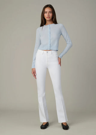 The Hi Honey Bootcut, White