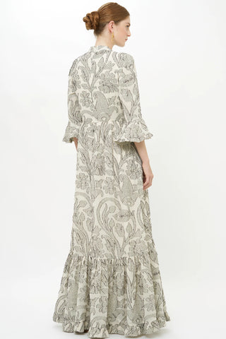 High Neck Bell Maxi, Herod Cream