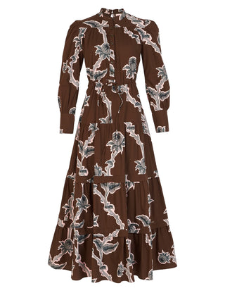 Sissi Dress, Woodlands Brown