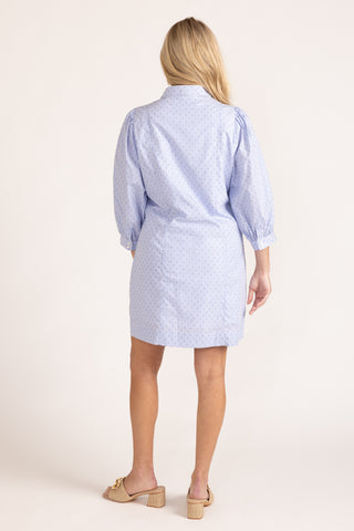 Milan Dress, Diamond Stripe