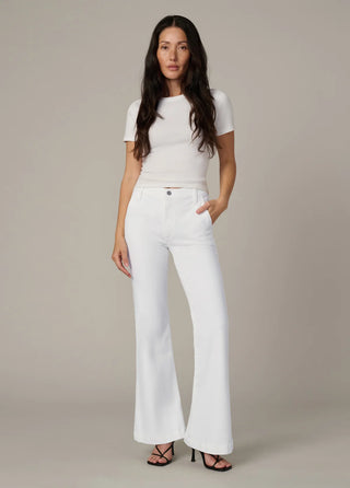 The Molly Petite Trouser, White