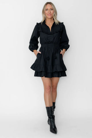 Corrine Mini Dress, Black