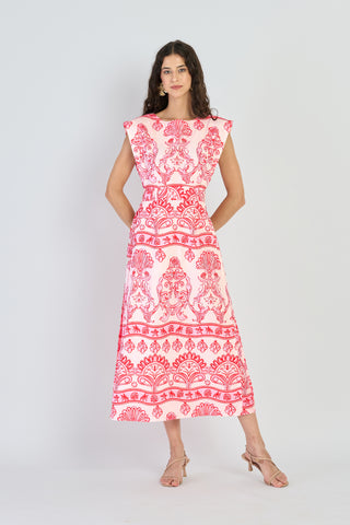 Perry Dress, Fontana Blush