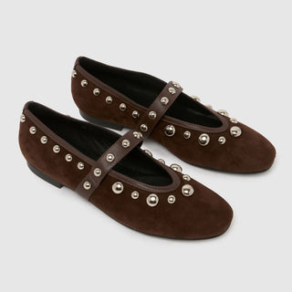 Carinna Flats, Dark Brown