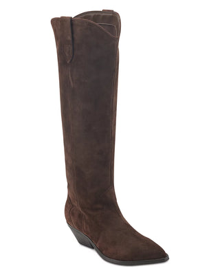Ander Western Boot, Dark Brown