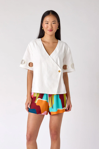 Coen Top in White