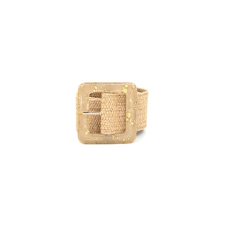 Khaki Tortoise Square Buckle, Khaki