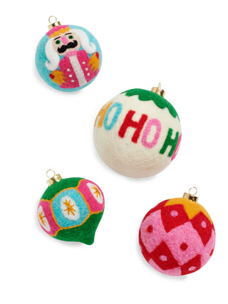 "Ho Ho Ho" Assorted Ornament, Multi