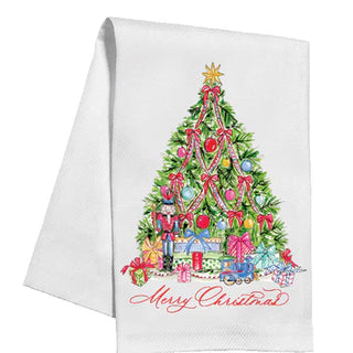 Kitchen Towel-Christmas Tree with Gifts