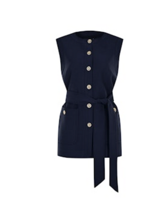 Phoenix Vest in Navy