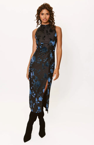 Darby Dress, Black/Navy